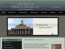 Tablet Screenshot of damlawpc.com